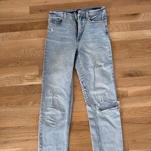 Gap cigarette high rise vintage size 27R